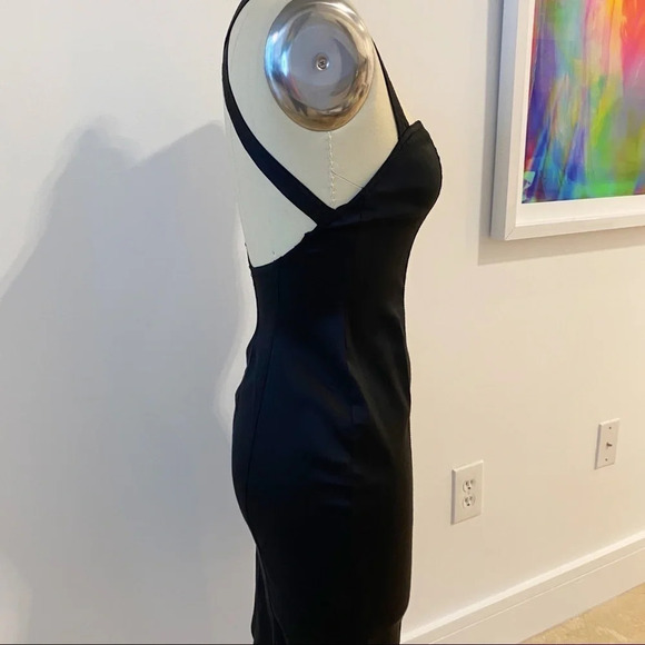 Moschino Black Mini Dress XS Vintage - Picture 7 of 15